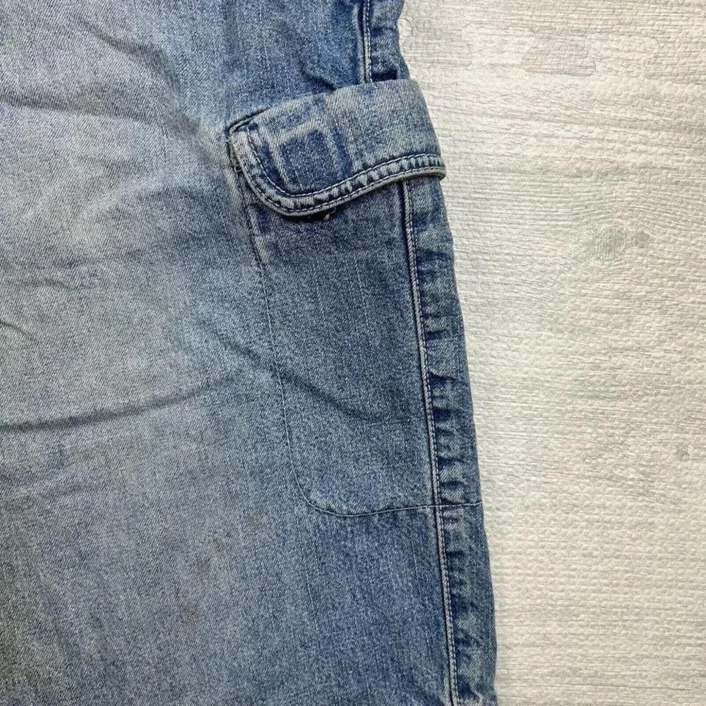 Vintage Levi's Dry Goods Denim Shorts‎ Mens 36 Faded Light Wash Jeans Cargo